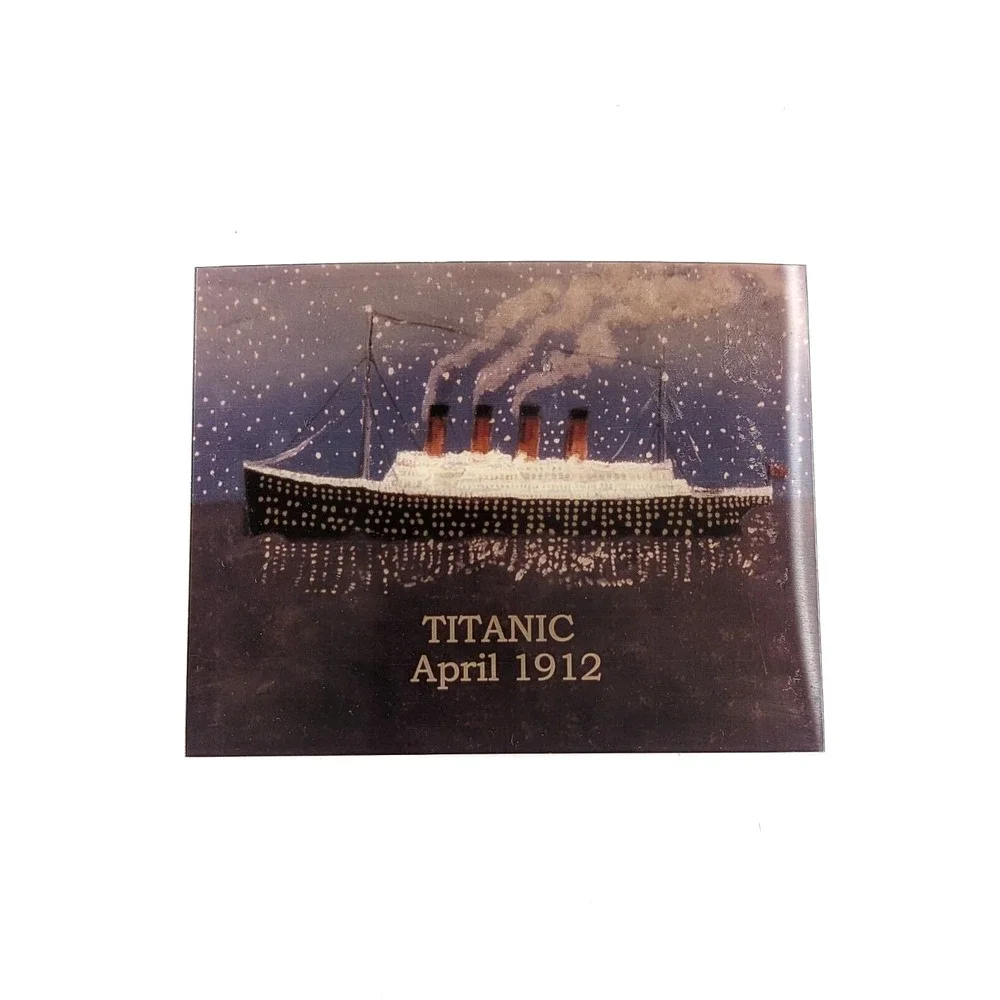 Titanic Boat Nautical Ocean Photo Shifting Lenticular‎ 3-D 3D Photograph Reprint